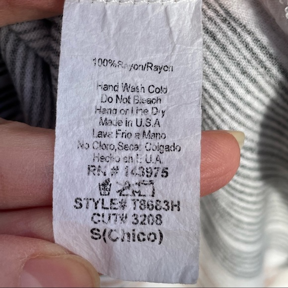 Millobon USA Striped Top, Size S - Picture 5 of 5